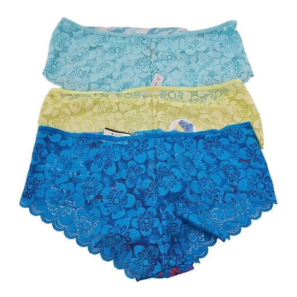 No Boundaries Freecup Cheeky with Lace 3-Pack Panties - Size XXXL (21) NWT - Picture 11 of 11